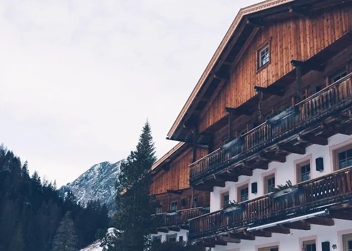 Almwellness-resort Tuffbad Шале Sankt Lorenzen im Lesachtal